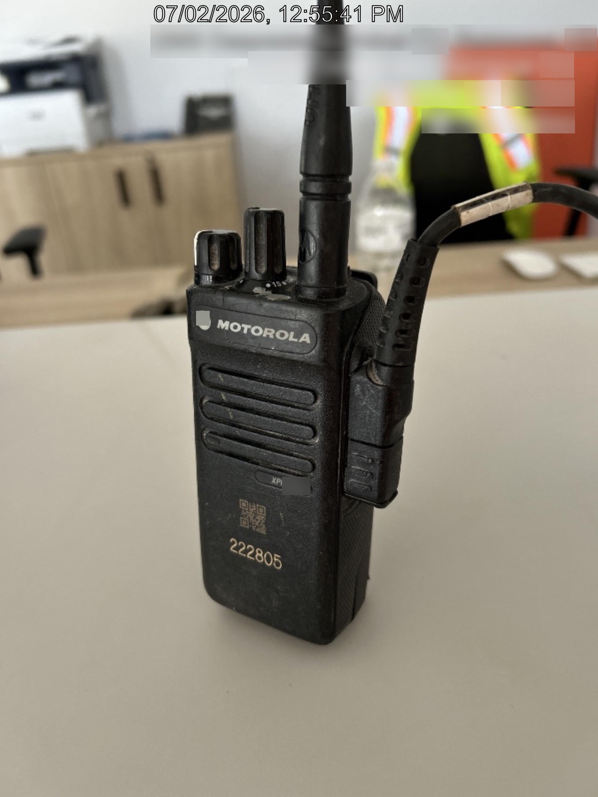 2022 MOTOROLA XPR3300E