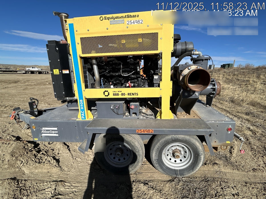 2022 ATLAS COPCO PAC H108 JD