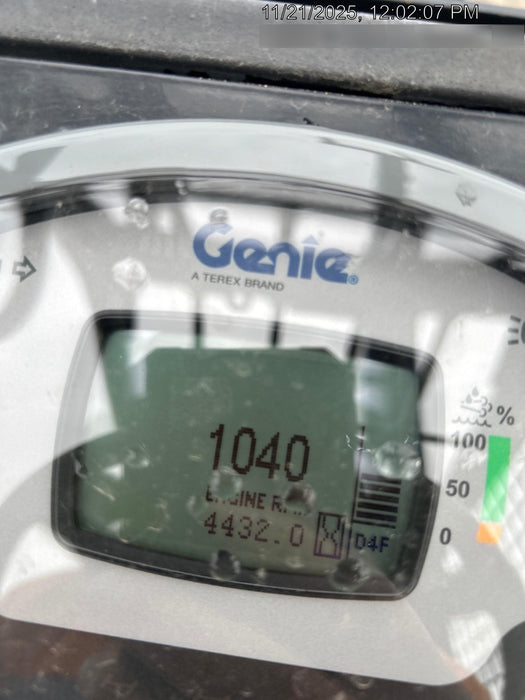 2018 Genie GTH-1056 Genie GTH-1056 w/Open ROPS, Solid Tires, Work Lights, 60" carriage/forks, cab mesh, beacon