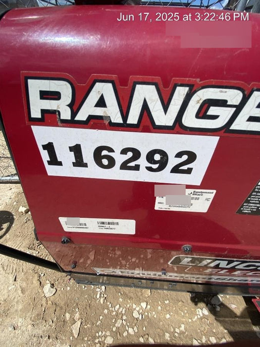 2020 Lincoln Electric Ranger 305 LPG K3430-1, Ranger 305 LPG, Undercarriage, Tank Holder & Strap, 10kw AC Gen, 25hp Kohler LPG Eng