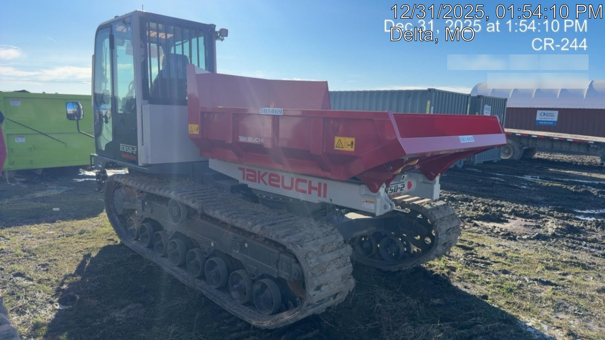 2025 TAKEUCHI TCR 50-2CR