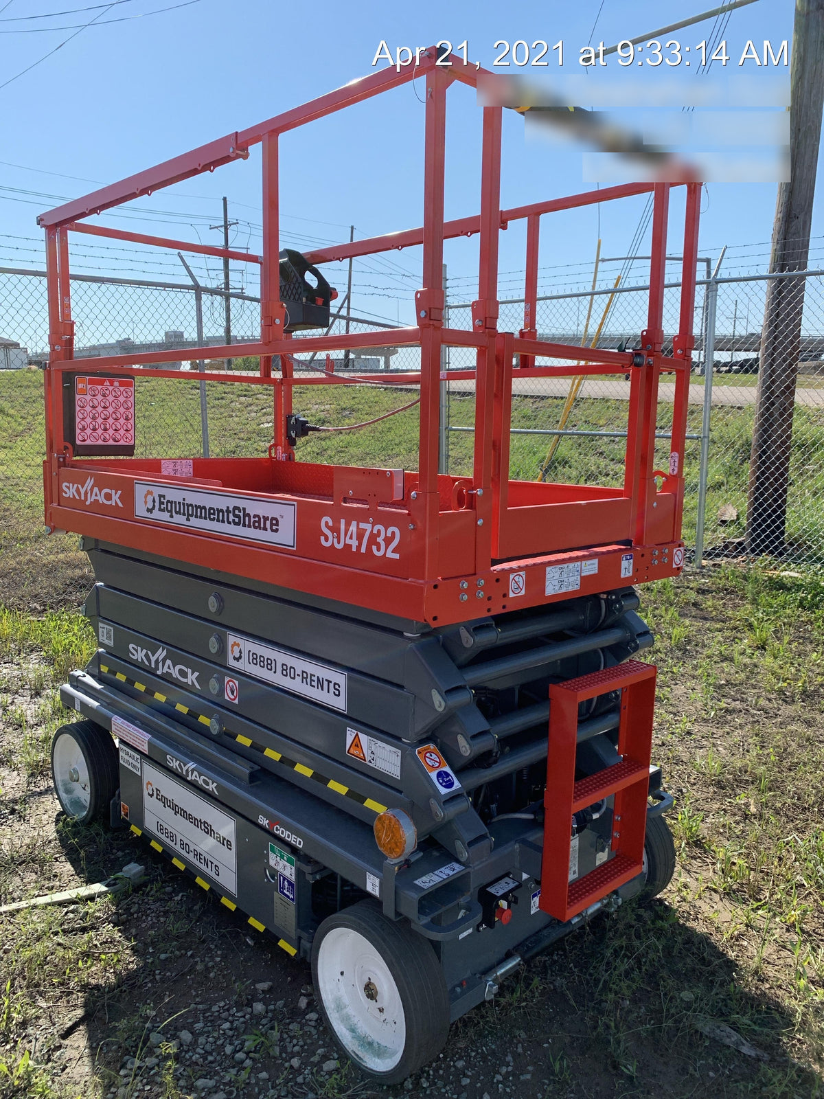 2021 SKYJACK SJ4732