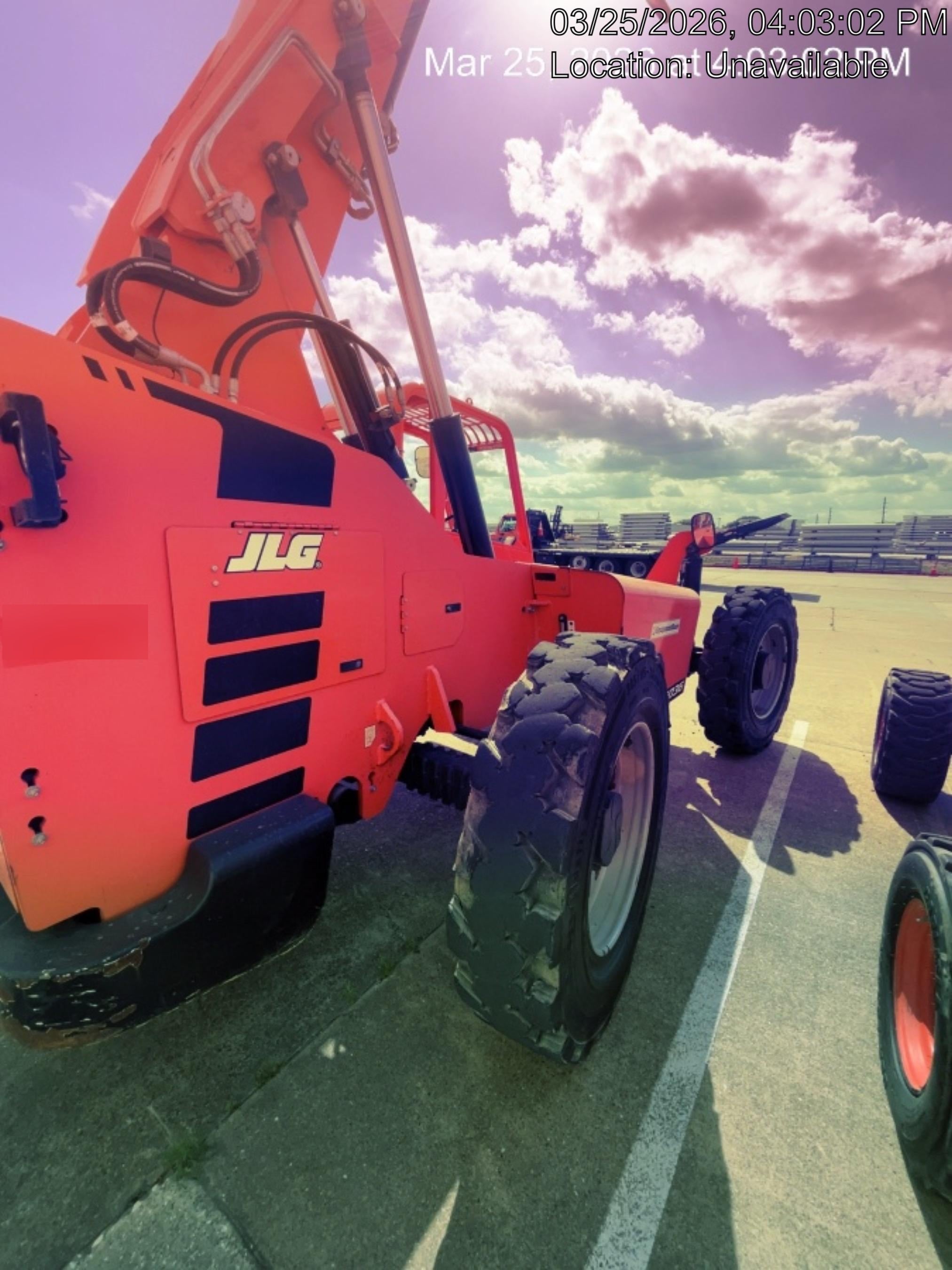 2019 Skytrak 6036 Canopy, Solid Tires, LED Work Lights, Beacon w/72" Carriage, 48" Pallet Forks