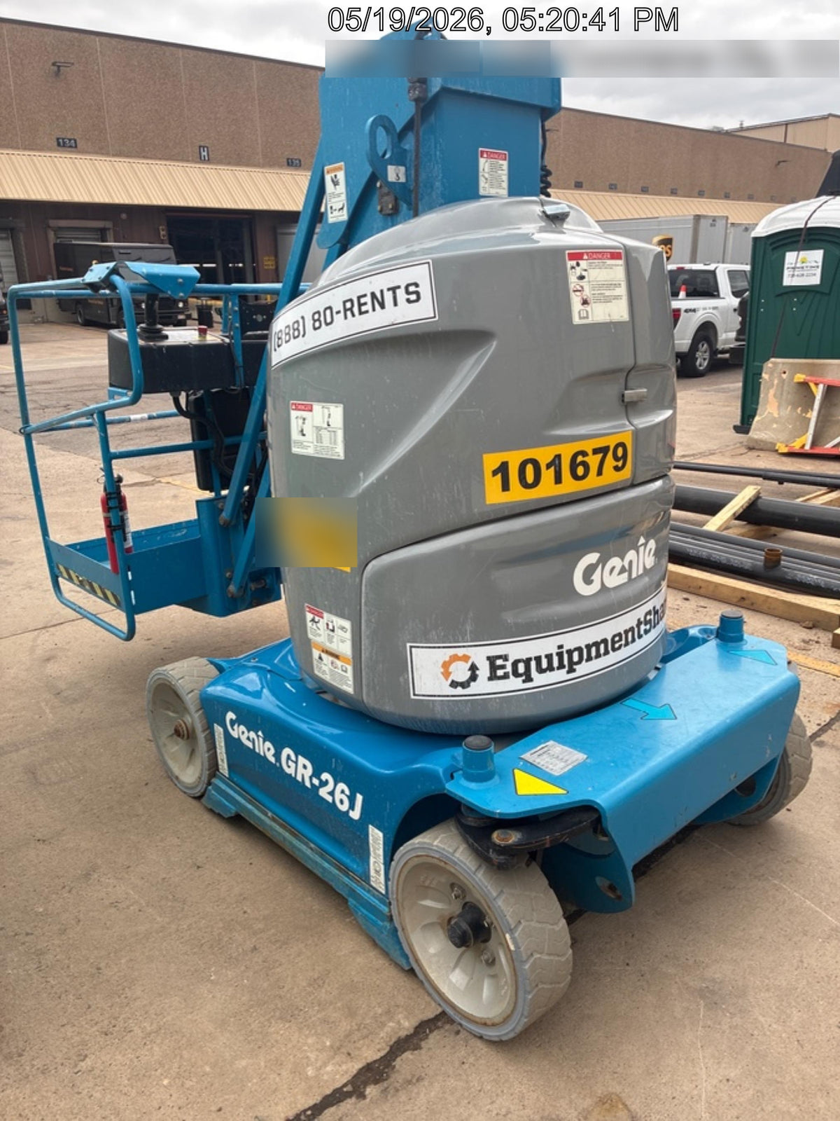 2020 GENIE GR-26J