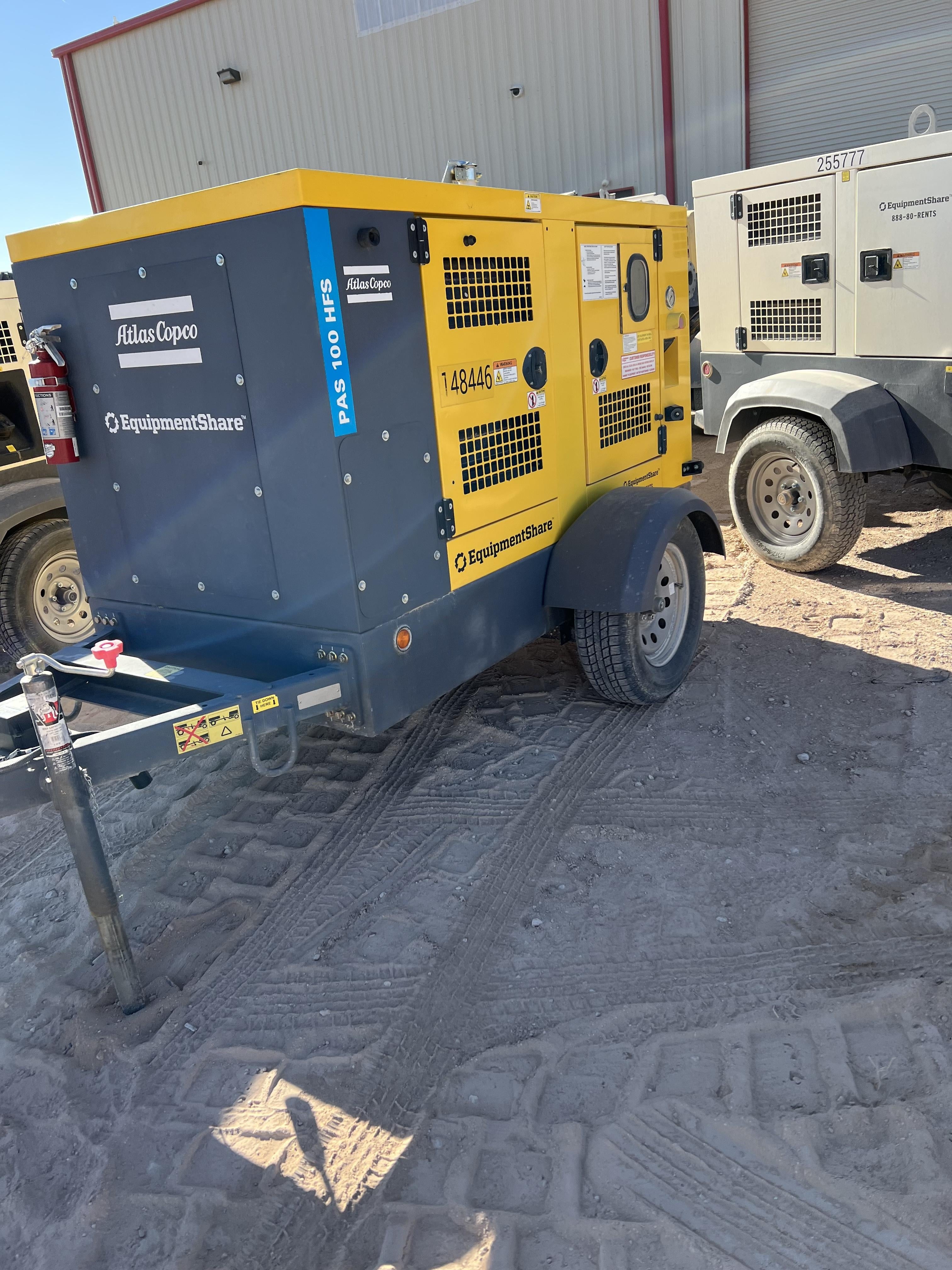 2021 ATLAS COPCO PAS 100 HF CS Enclosed