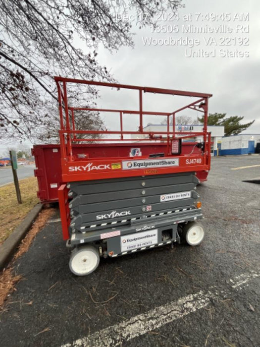 2021 Skyjack SJ4740 Hyd Drive, Sld NM Tires, DBcns, EST