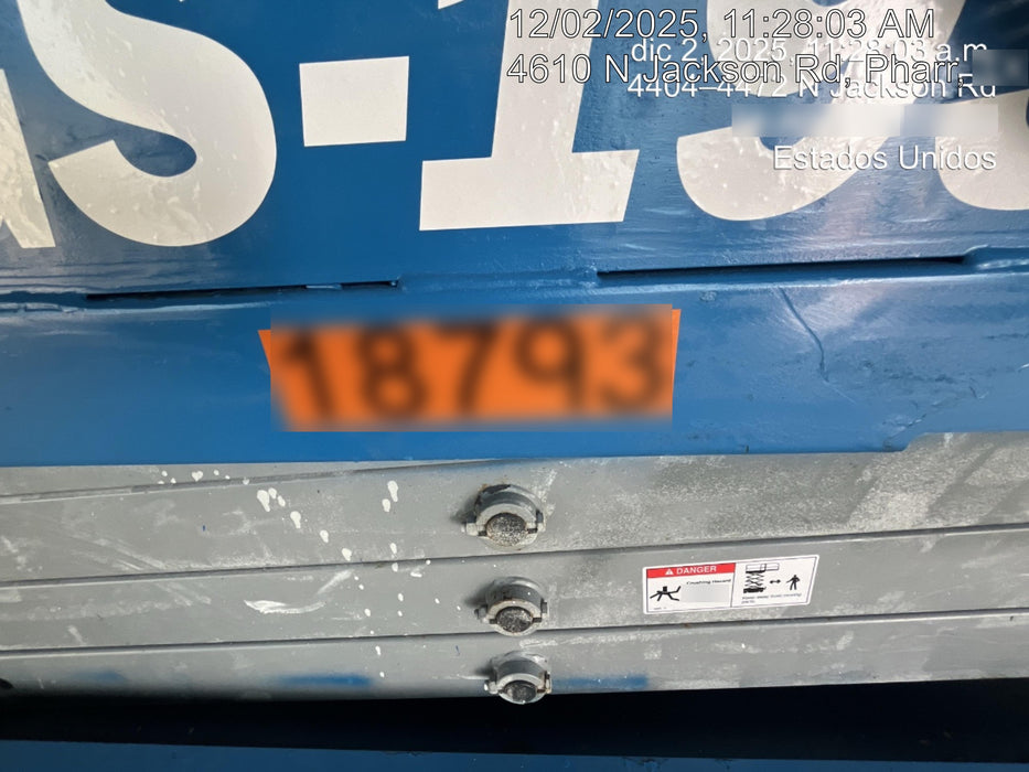 2018 Genie GS-1930 Genie GS-1930 Scissor Lift w/Standard Options