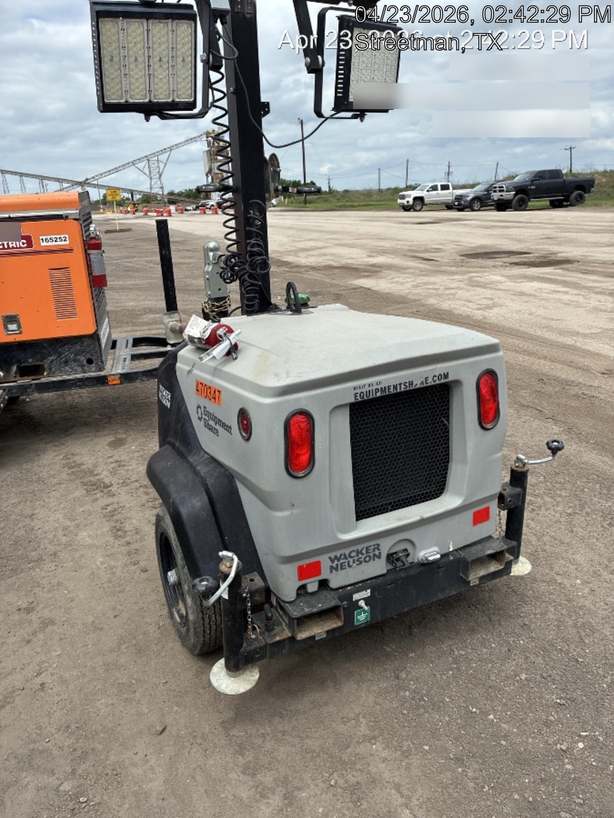 2024 Wacker Neuson LTT4 Diesel, Kohler KDW702, Deep Sea Controller, Auto Start, LED 320W, Bypass Outlet, T3