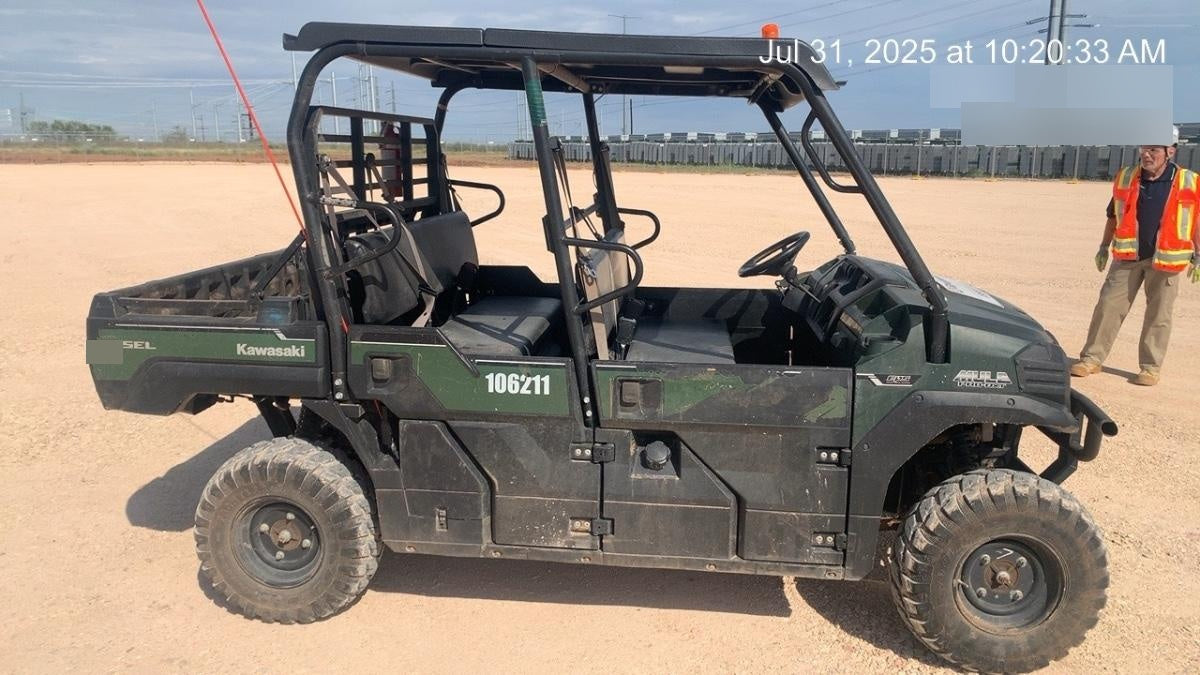 Kawasaki MULE PRO-DX Diesel, 6-Seater, Canopy