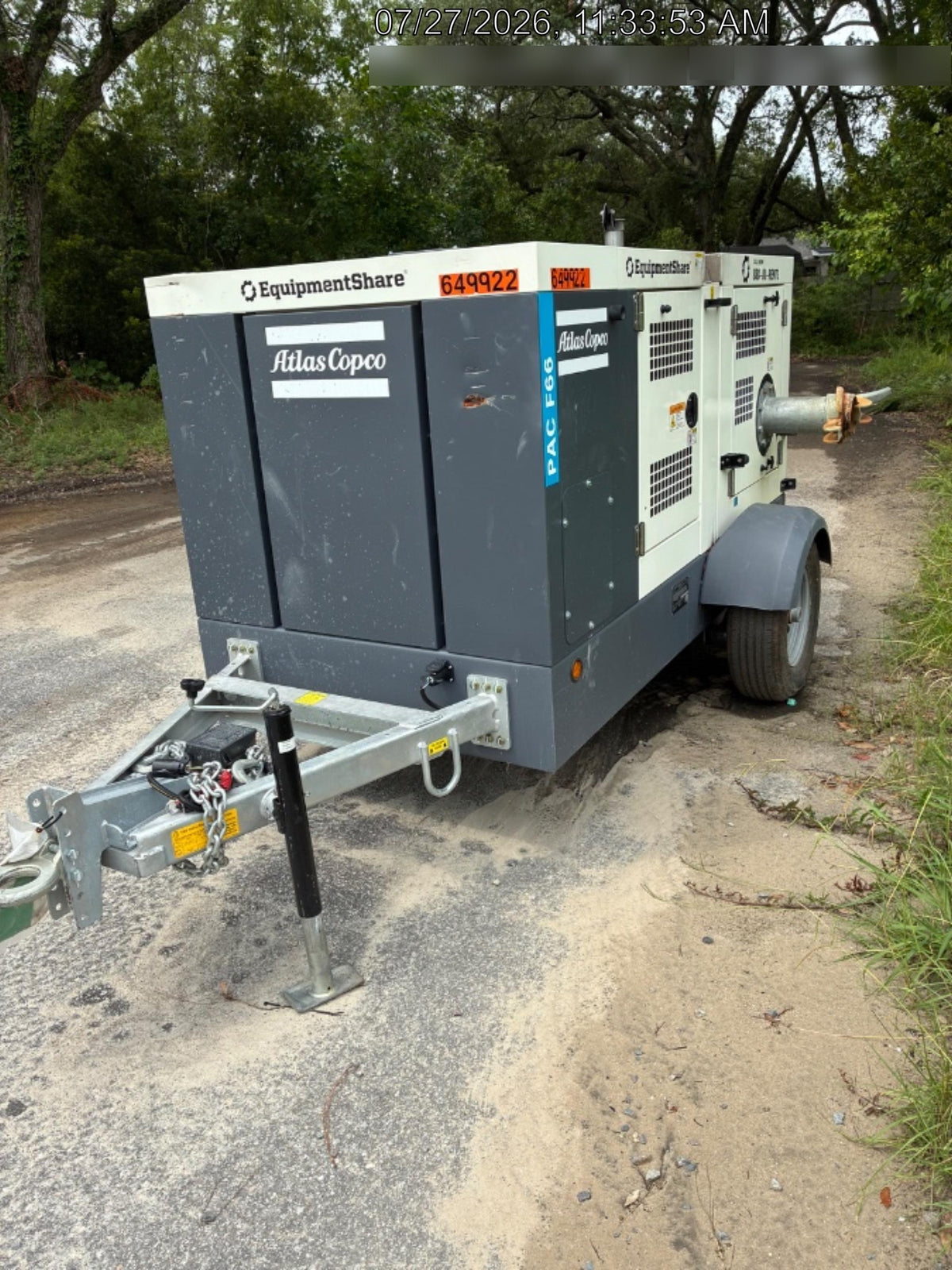 2026 ATLAS COPCO PAC F66 KD-S