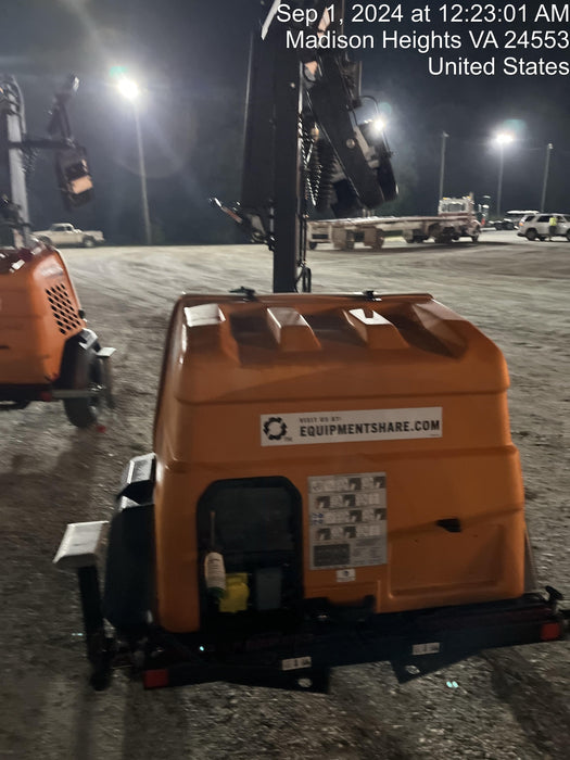 2023 Generac MLT2 Diesel, Flex Switch 120V Input, Powerzone Controller, (4) 320W LED Lights, 4kW Generator, 39.9 Gal Fuel Tank, 2" Ball, T3