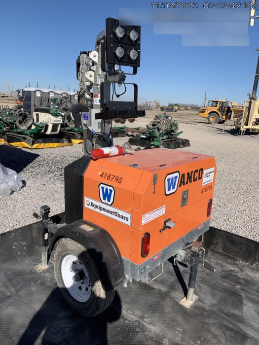 2024 Wanco WLTT-4MM4K Diesel, Deep Sea Controller, Shore Power Plug, Auto Start, (4) 350W LED Floodlights, 4kW Generator, 60 Gal Fuel Tank, 2" Ball, T3