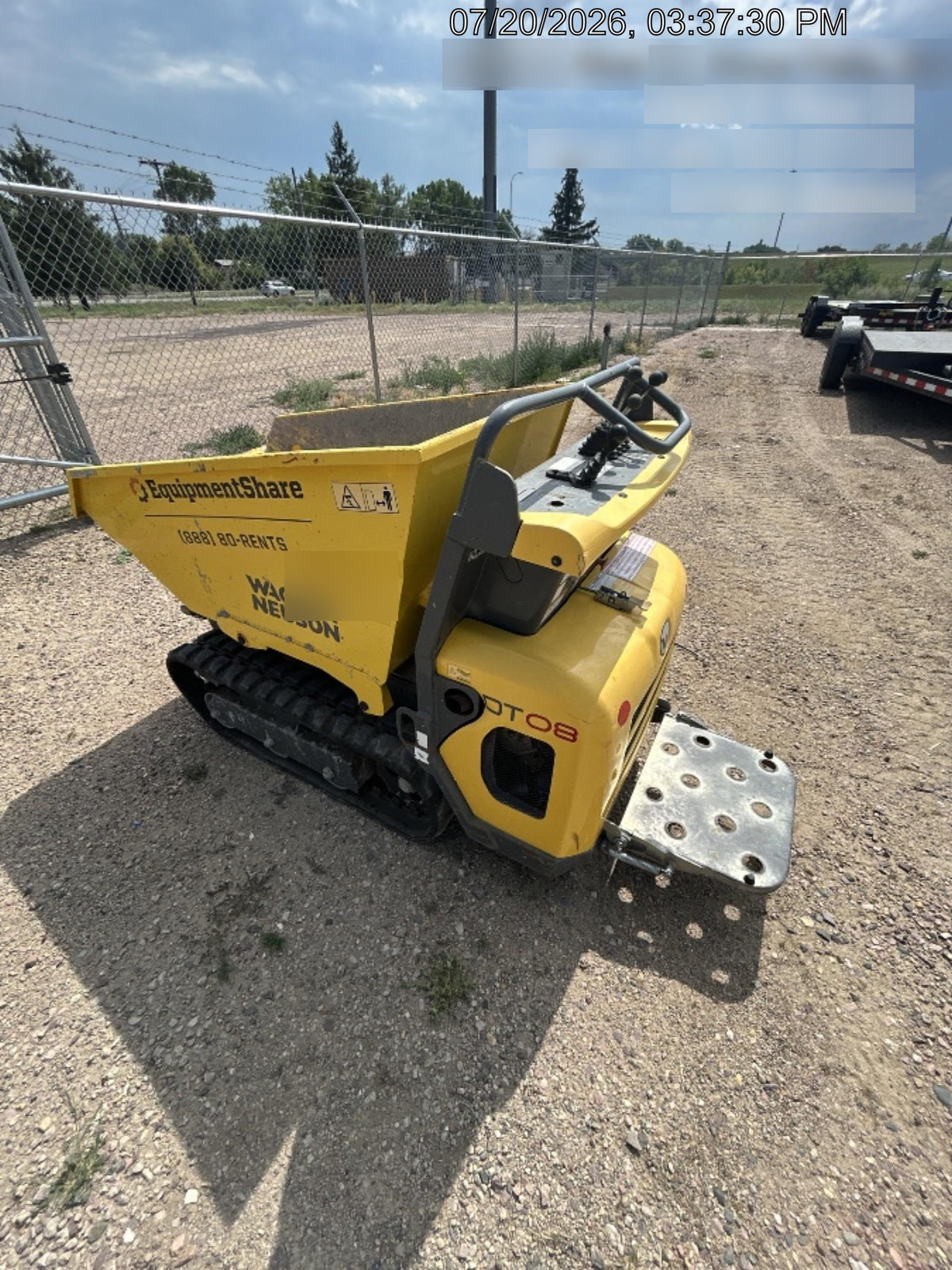 2019 WACKER NEUSON DT08