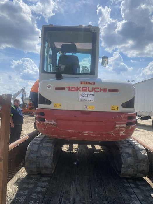 2020 Takeuchi TB250-2C Cab/Heat/Air, Rubber Tracks, Manual TAG QC