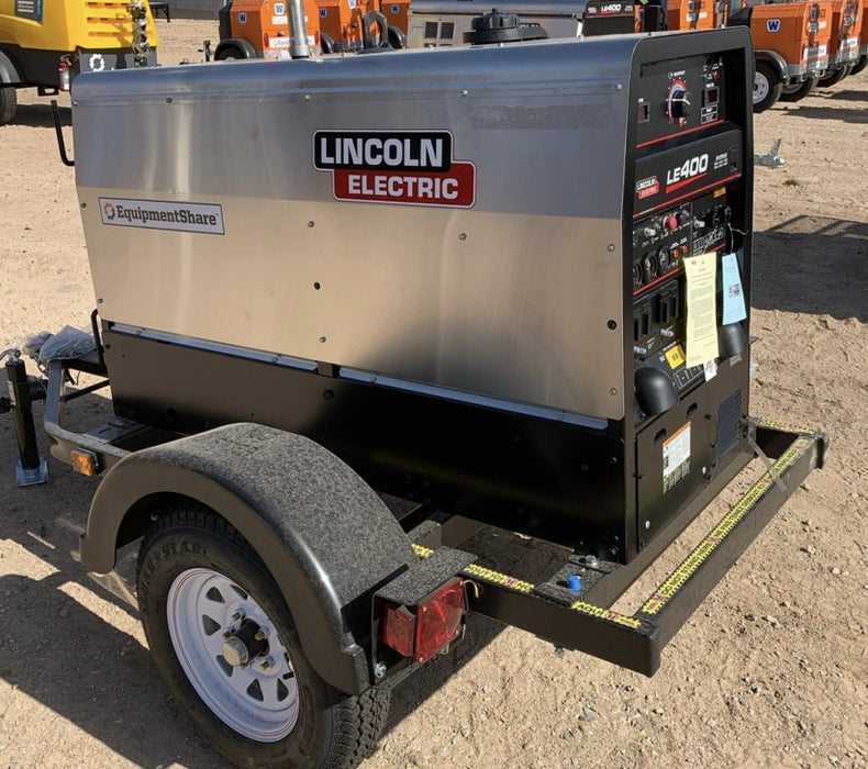 2024 Lincoln Electric LE400 Kubota V1505, Trlr, Cable Rack, Light Kit, ES Decals, T3