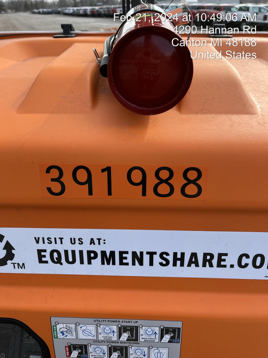 2024 Generac MLT2 Diesel, Flex Switch 120V Input, Powerzone Controller, 
(4) 320W LED Lights, 4kW Generator, 39.9 Gal Fuel Tank, 2" Ball, T3