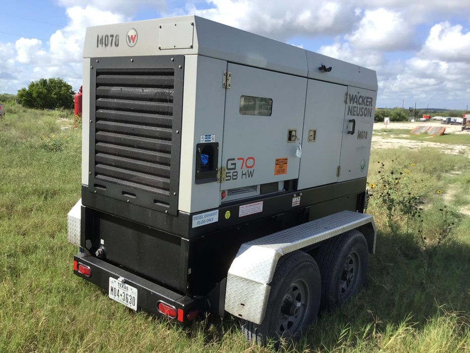 2018 WACKER NEUSON G70