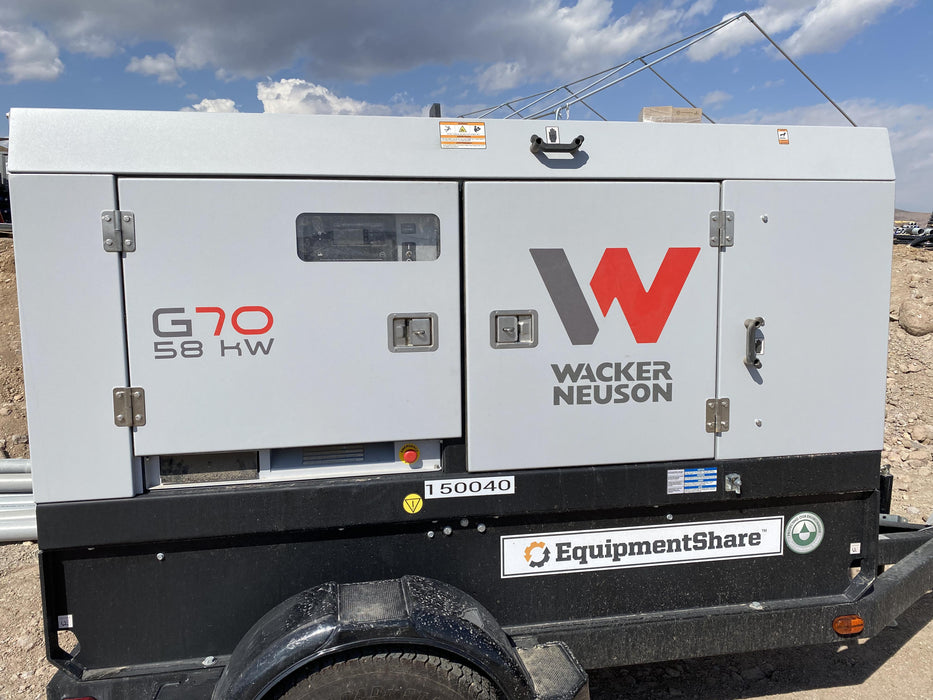 2021 WACKER NEUSON G70