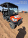 Kubota RTV-X1140W-H Kubota RTVX1140WH 4wd Utility Cart, LED Strobe, Windshield Tempered Glass, Pastic Canopy, Wire Harness Kit, Backup Alarm