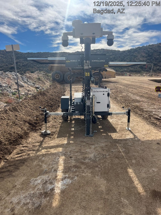 2025 NATIONAL SIGNAL Sunray Solar-Powered Mobile Integrator Tower