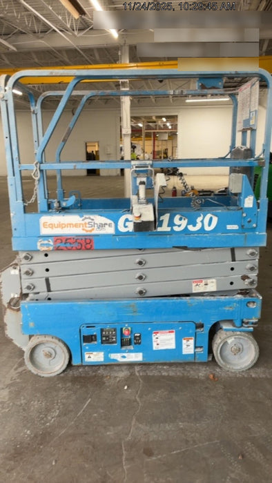 2017 Genie GS-1930 Genie GS1930 Scissor Lift