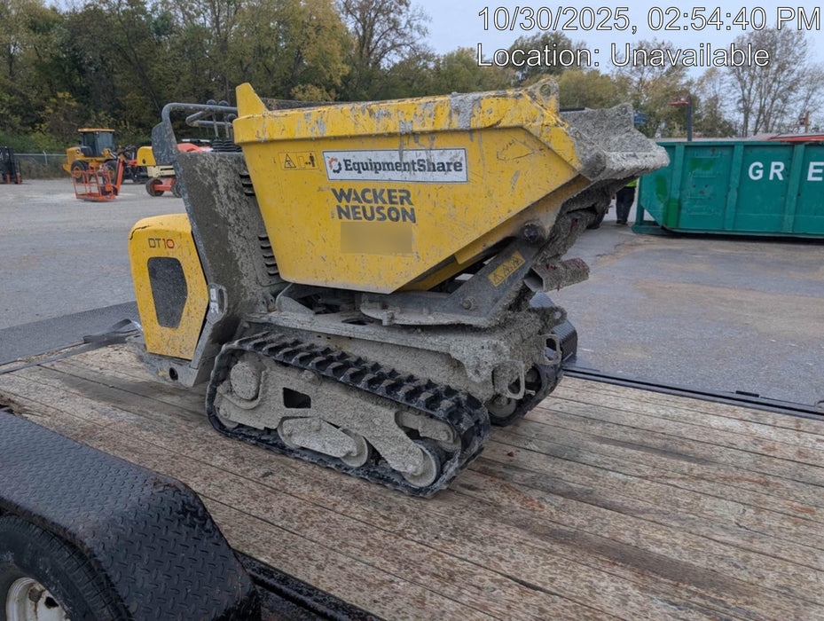 2019 WACKER NEUSON DT10