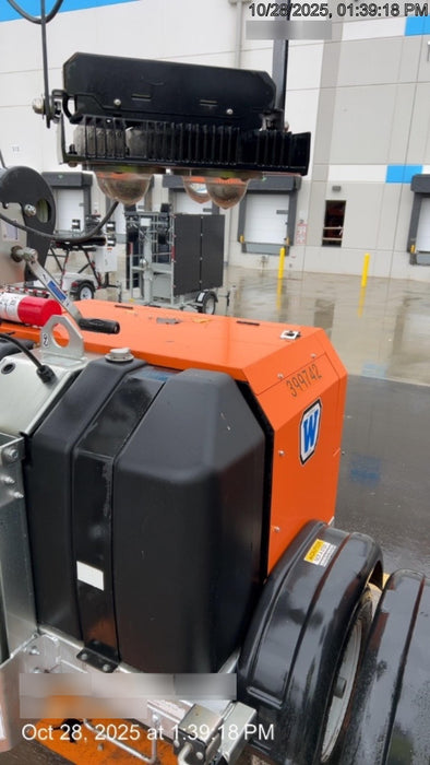 2024 Wanco WLTT-4MM4K Diesel, Deep Sea Controller, Shore Power Plug, Auto Start, (4) 350W LED Floodlights, 4kW Generator, 60 Gal Fuel Tank, 2" Ball, T3