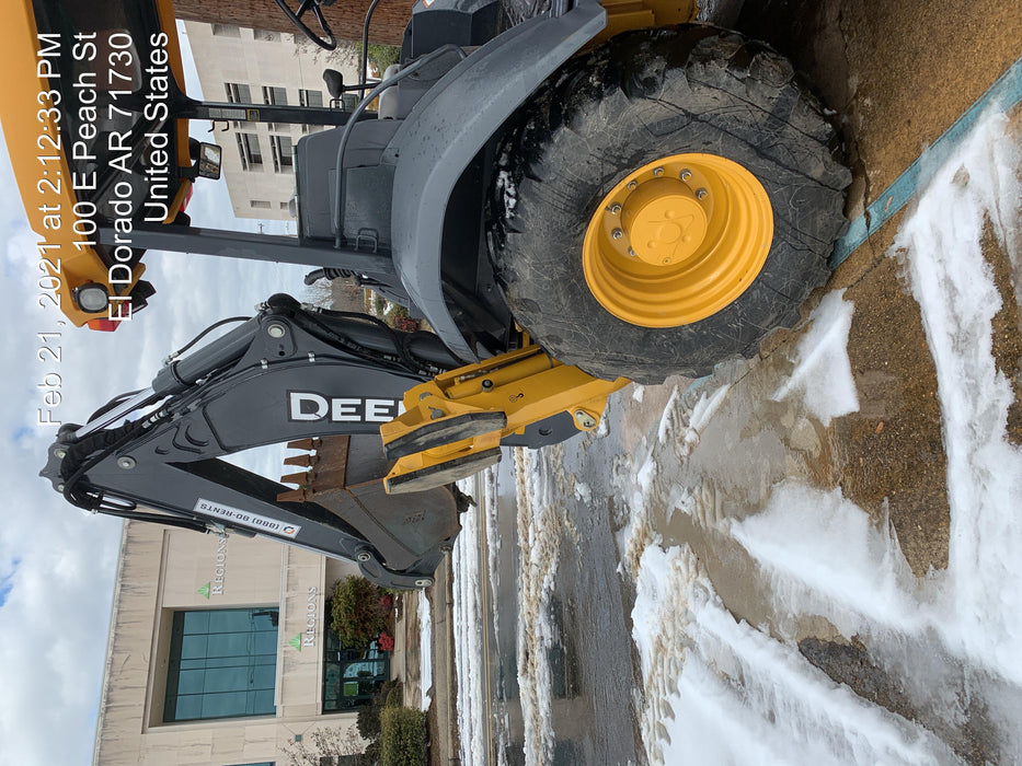 2020 John Deere 310LEP Canopy, 4WD, Standard Stick, Pilot Controls, 2 Way Hydraulics, TAG Manual QC