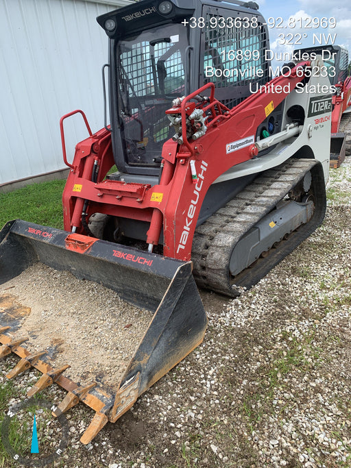 2020 Takeuchi TL12R2-CR Cab, Rubber Track