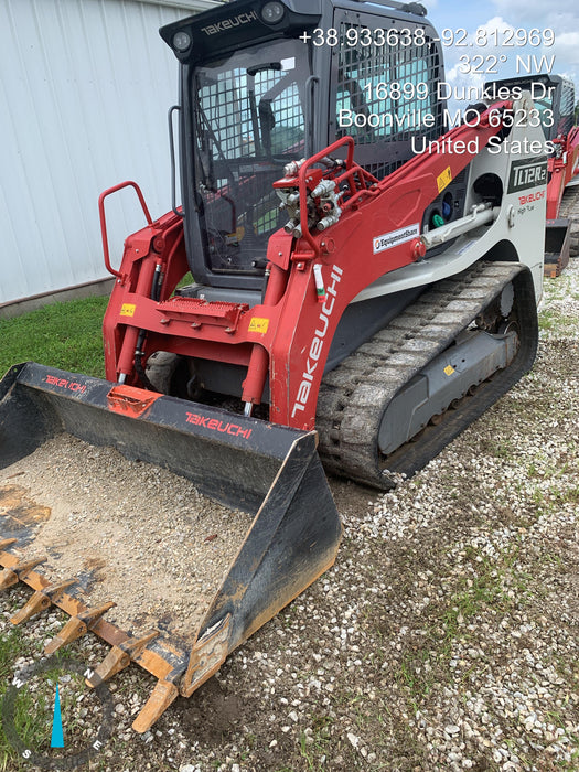 2020 Takeuchi TL12R2-CR Cab, Rubber Track