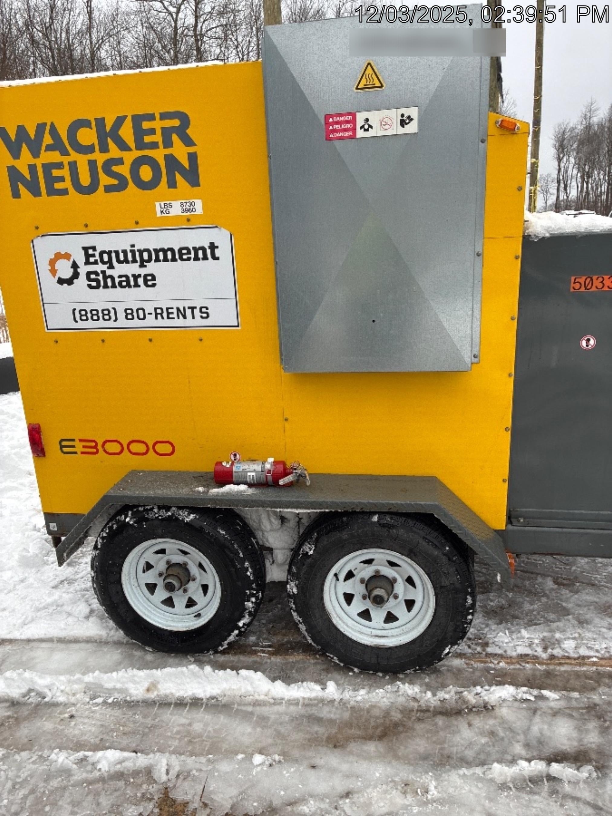 2019 WACKER NEUSON E3000