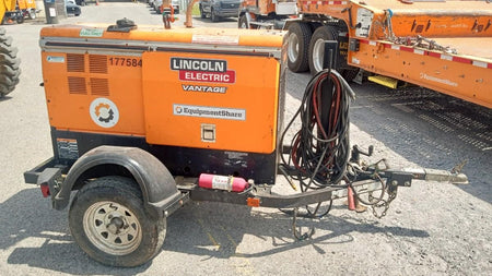 2021 Lincoln Electric Vantage 322 Vantage 322 Ready Pak 3 w/ Decals, ORANGE (includes trailer, cable rack, fender light kit) NO Telematics