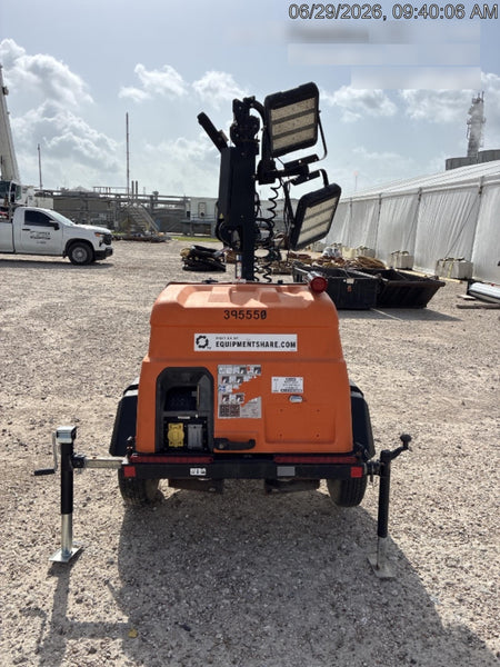 2024 Generac MLT2 Diesel, Flex Switch 120V Input, Powerzone Controller, 
(4) 320W LED Lights, 4kW Generator, 39.9 Gal Fuel Tank, 2" Ball, T3