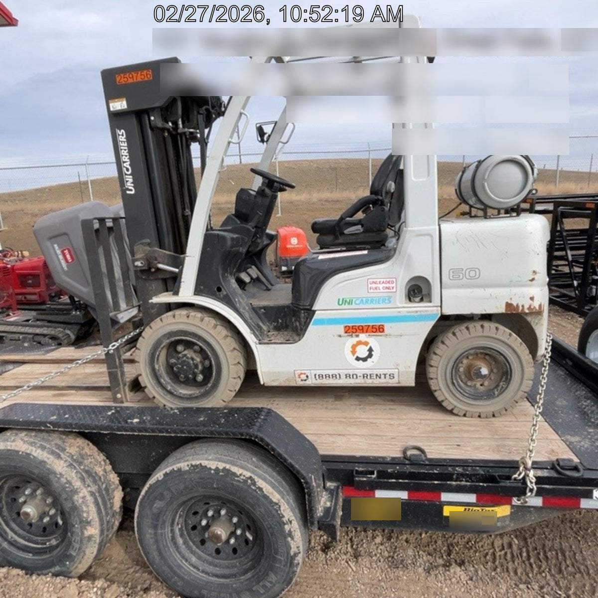 2022 UNICARRIER PF60DF QUAD