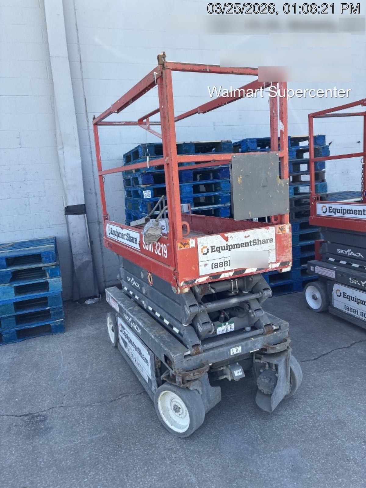 2019 Skyjack SJIII-3219 Standard Options, Trojan Batteries