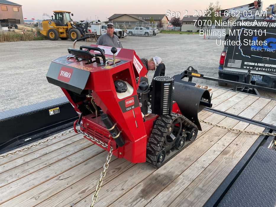 2022 TORO TRX-16
