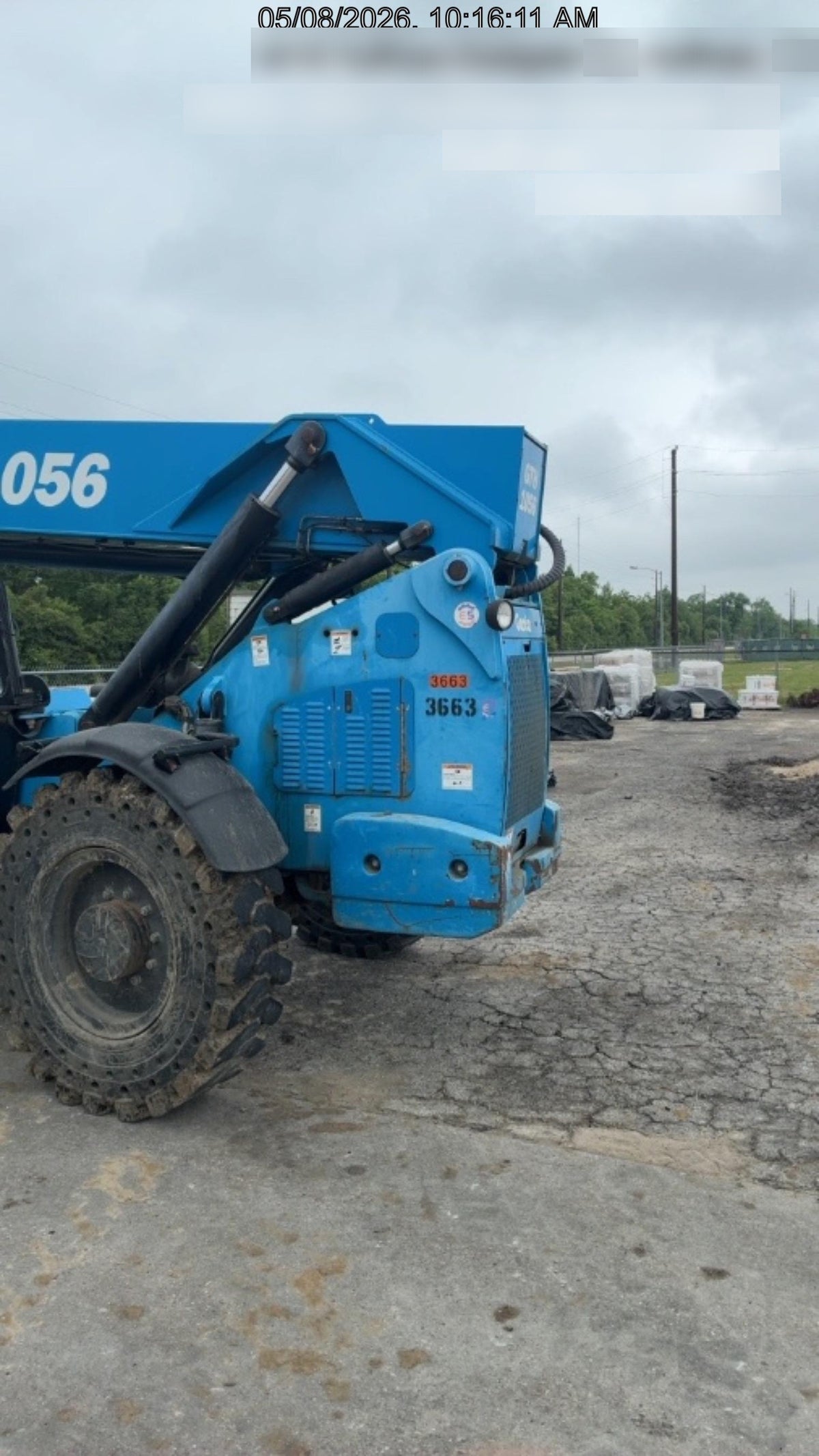 2017 Genie GTH-1056 Genie GTH1056, Solid Tires, 60" carriage, Open ROPS - GTH10E-11935