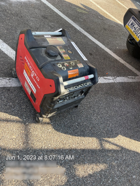 2021 PREDATOR 3500 INVERTER GENERATOR