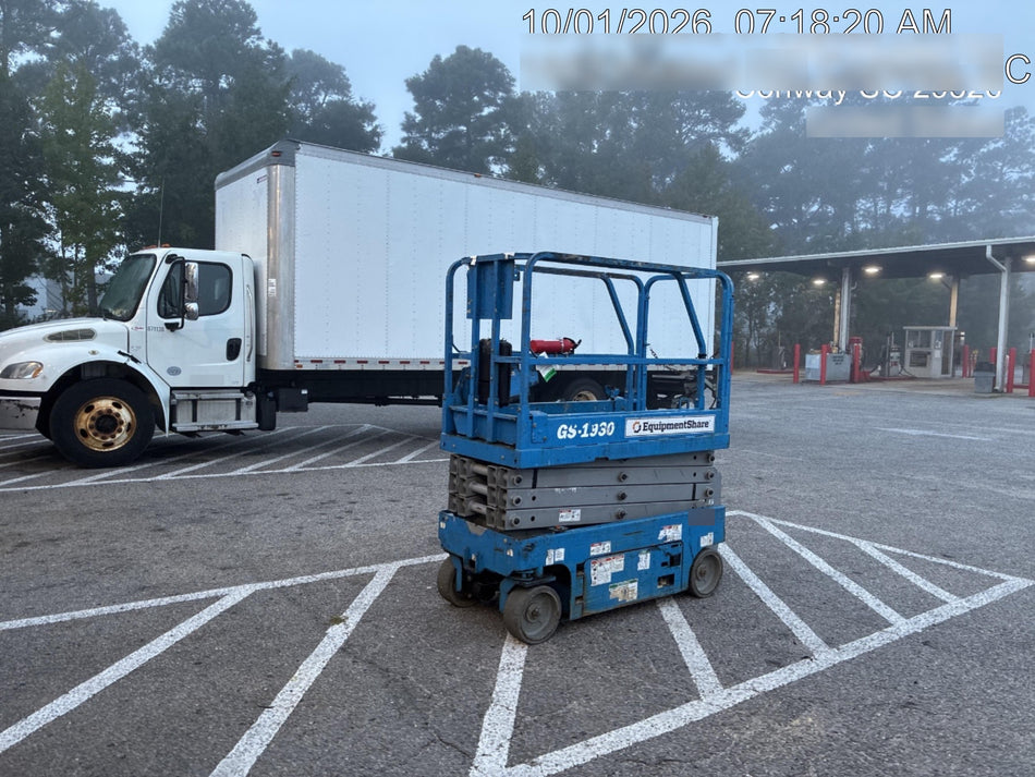 2019 Genie GS-1930 Fixed rails with chain Entry