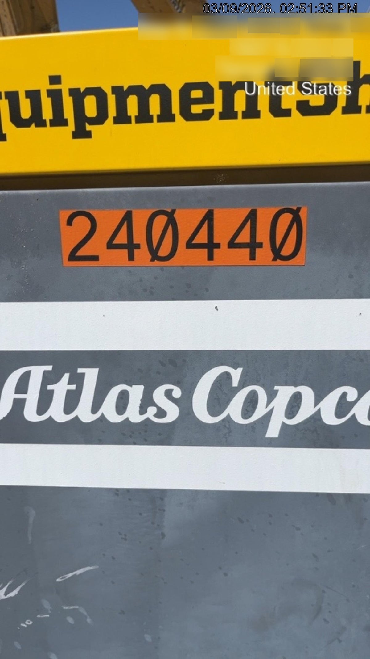 2022 ATLAS COPCO PAC F88 PD-S