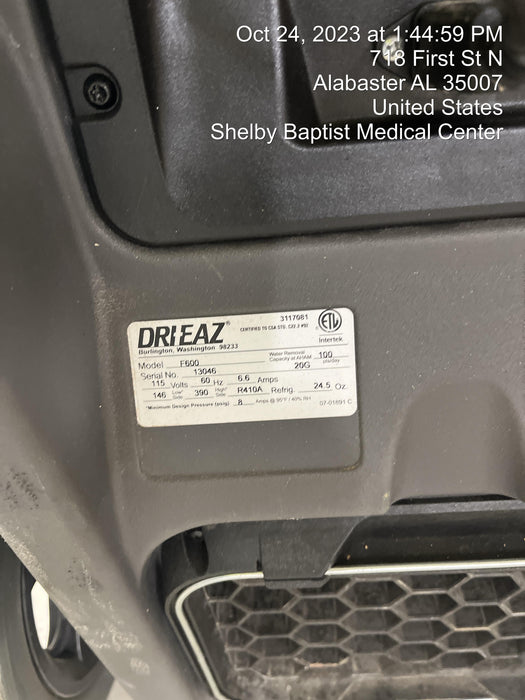 2020 DRI-EAZ LGR6000Li