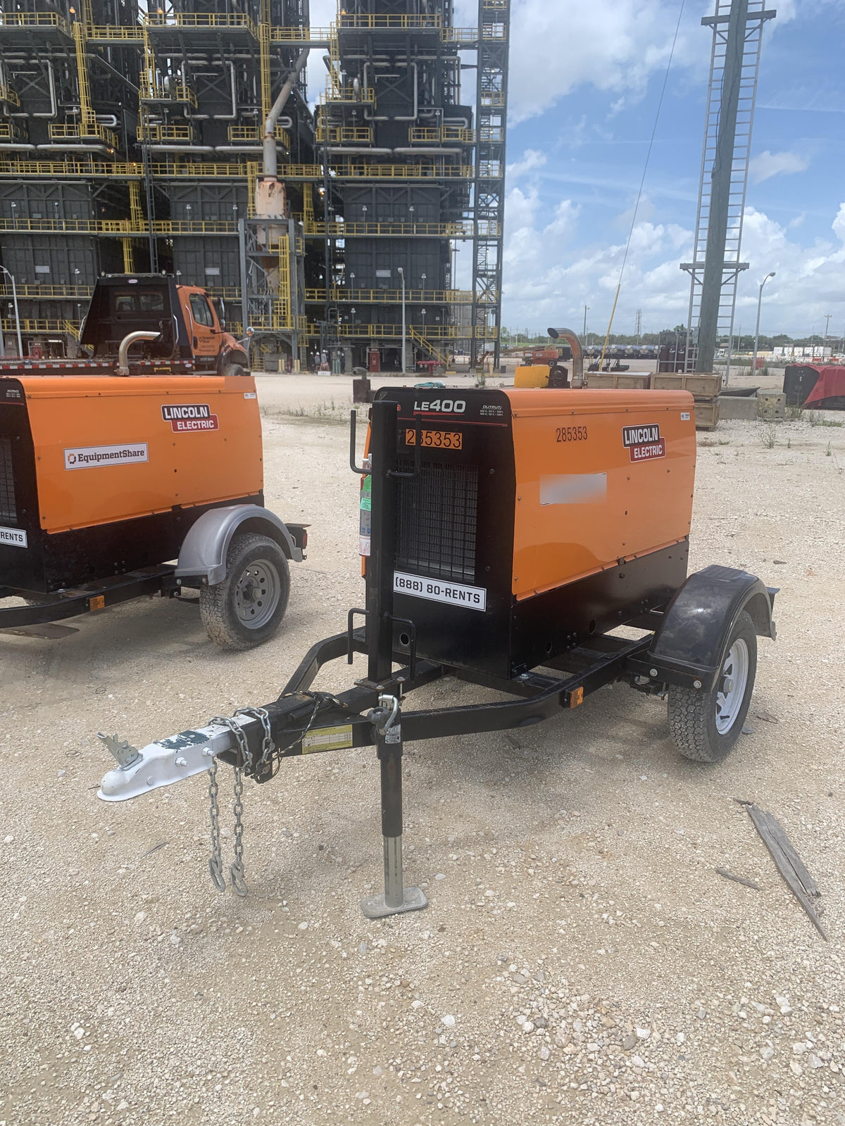 2022 Lincoln Electric LE400 Kubota V1505, Trlr, Cable Rack, Light Kit, ES Decals, T3