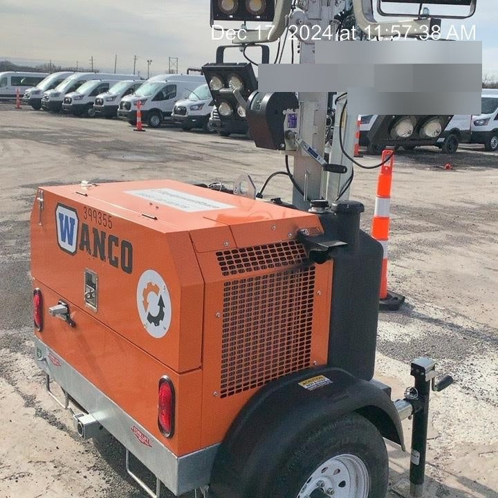 2024 Wanco WLTT-4MM4K Diesel, Deep Sea Controller, Shore Power Plug, Auto Start, (4) 350W LED Floodlights, 4kW Generator, 60 Gal Fuel Tank, 2" Ball, T3