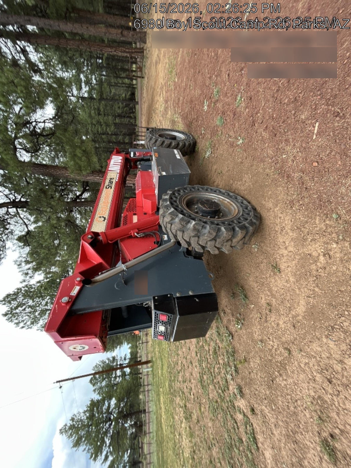 2019 Manitou MTA8044 MTA 8044 - 74 HP T4, Canopy, Worklights/Strobe, Beacon, 66" Carriage, 48" Forks, Solid Tires, Lift Hook, Aux Hydraulics