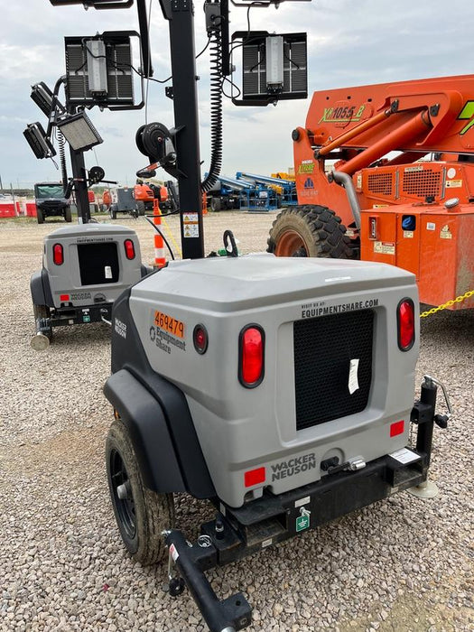 2024 Wacker Neuson LTT4 Diesel, Kohler KDW702, Deep Sea Controller, Auto Start, LED 320W, Bypass Outlet, T3