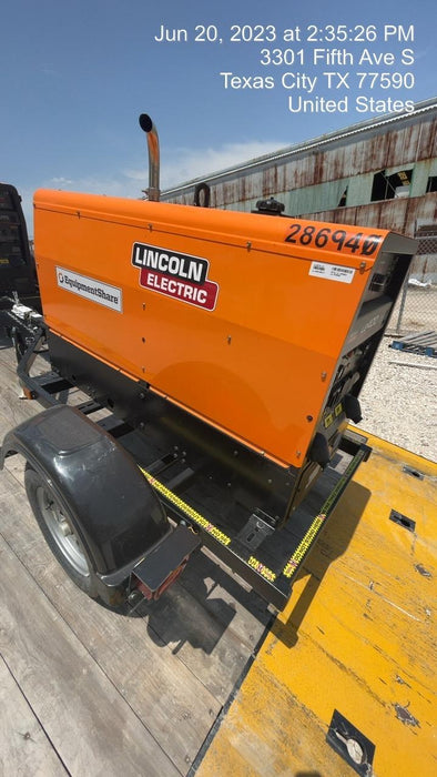 2022 Lincoln Electric LE400 Kubota V1505, Trlr, Cable Rack, Light Kit, ES Decals, T3