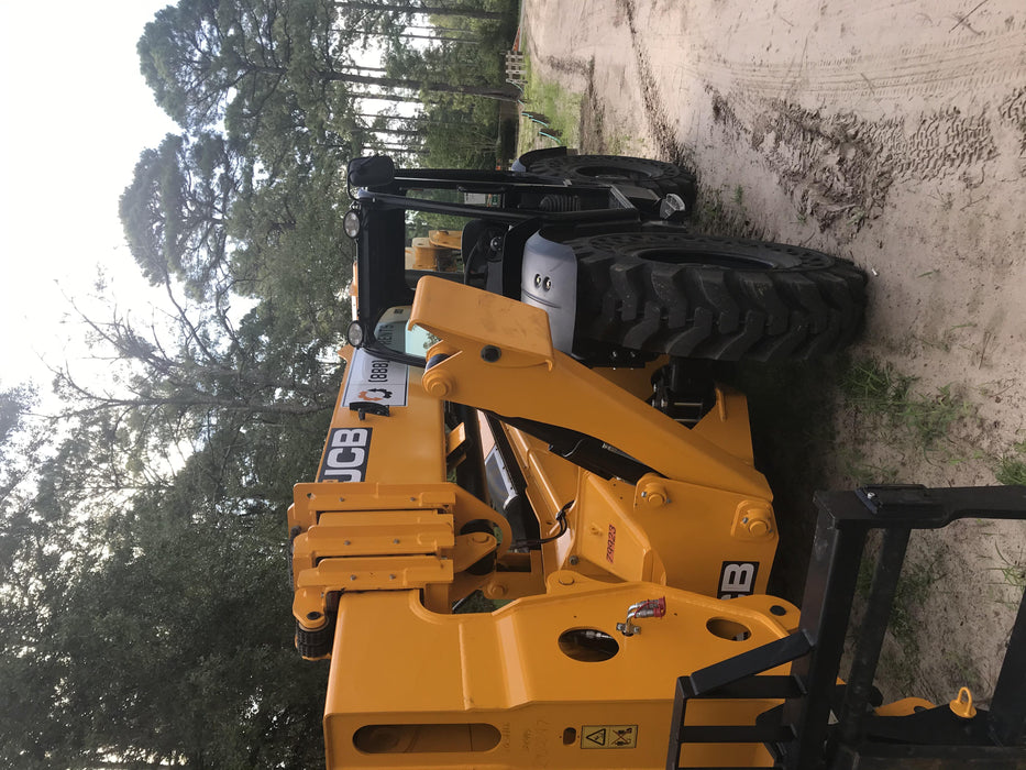 2020 JCB 510-56 Canopy, Solid Tires, Work Lights, Beacon, Aux Hydraulics, Back up Alarm, Lifting Eye, ES Decals
