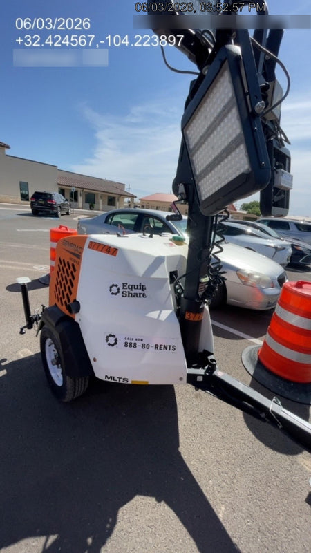 2023 Generac MLT2 Diesel, Flex Switch 120V Input, Powerzone Controller, 
(4) 320W LED Lights, 4kW Generator, 39.9 Gal Fuel Tank, 2" Ball, T3