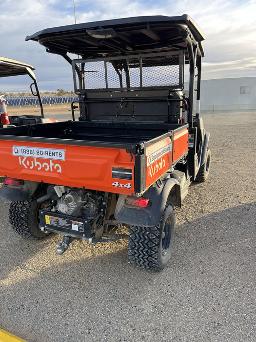 2022 Kubota RTV-X1140W-H Plastic Canopy, Windshield Acrylic Clear, LED Strobe Light, Wire Harness Kit, Back up Alarm
