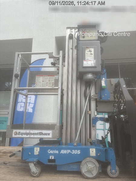 2022 GENIE AWP-30S DC